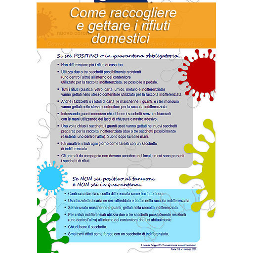 Come raccogliere e gettare i rifiuti domestici