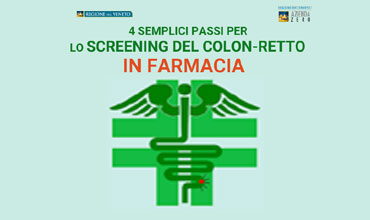 Icona screening colon retto in farmacia